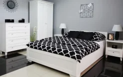 Materac bonellowy 160x200 biały