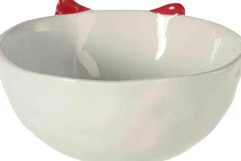 Miseczka Bella 167 (biały/czerwony)
