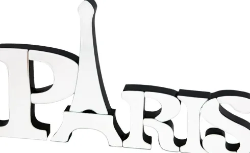 Napis szklany PARIS Diamento