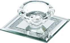 Świecznik pojedynczy Diamento 2 (diamentowy)